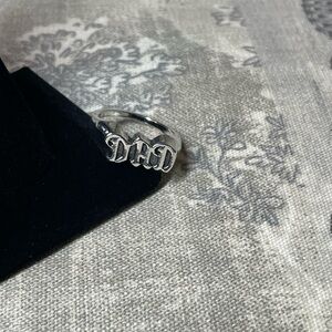 Silver Dad Ring🚨